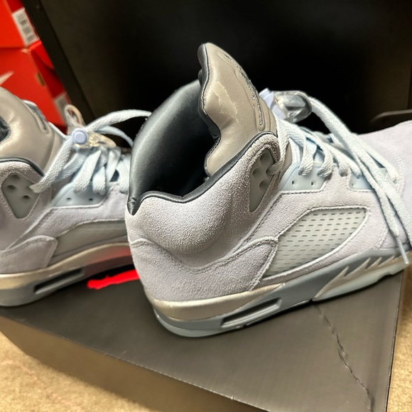 Jordan Retro 5 Blue Bird - Picture 4 of 7